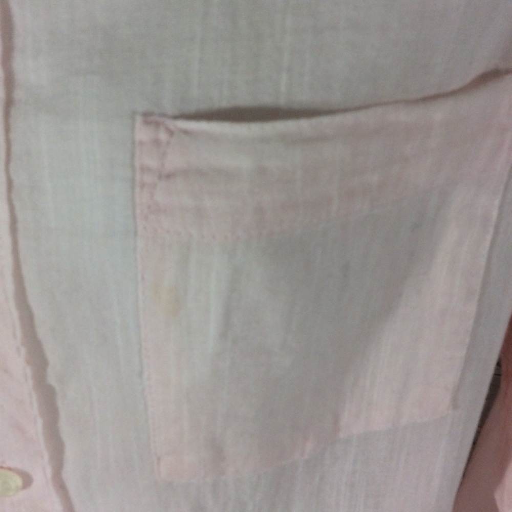 BDG soft pink button down long sleeve shirt Euc S - Picture 5 of 6